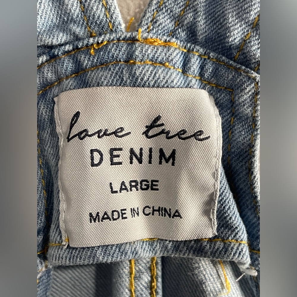 Light Blue Denim Overalls - Picture 4 of 6